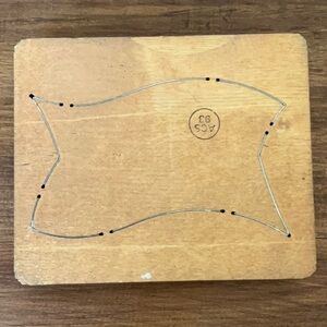 AccuCut Ellison 'Banner #3' Wooden Die (4.75" x 5.75")